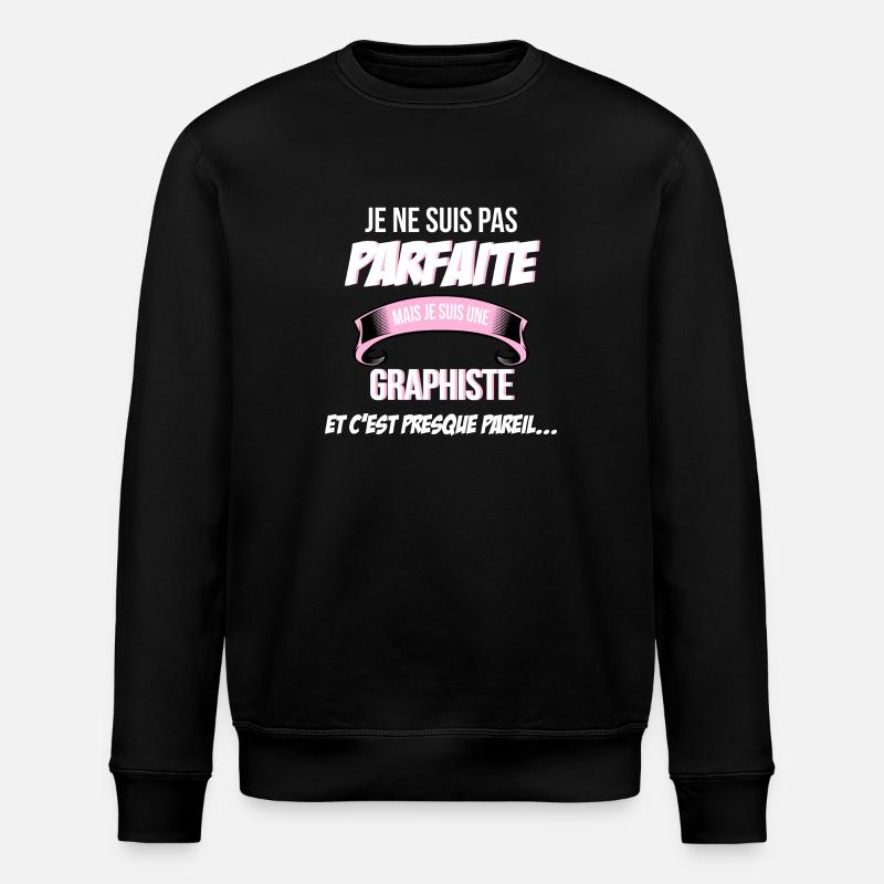 Graphiste cadeau humour - Sweat bio ROLLER Stanley/Stella Unisexe - noir