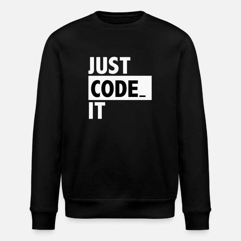 just code it - Sweat bio ROLLER Stanley/Stella Unisexe - noir