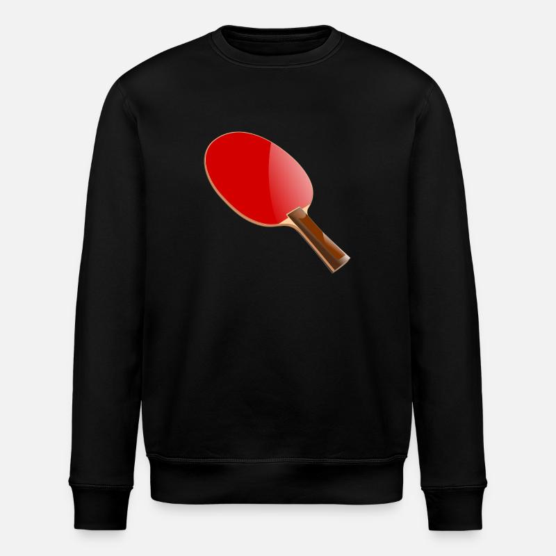 table tennis racket - Stanley/Stella ROLLER Unisex Organic Sweatshirt - black