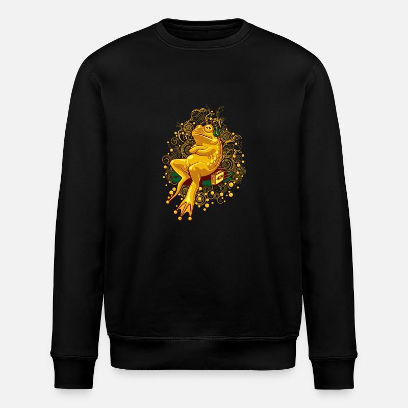 FROGGIE RELAX MODE - Sweat bio ROLLER Stanley/Stella Unisexe - noir