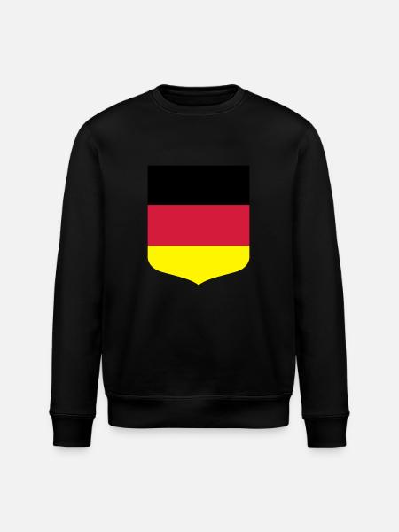 Germany flag - Stanley/Stella ROLLER Unisex Organic Sweatshirt - black