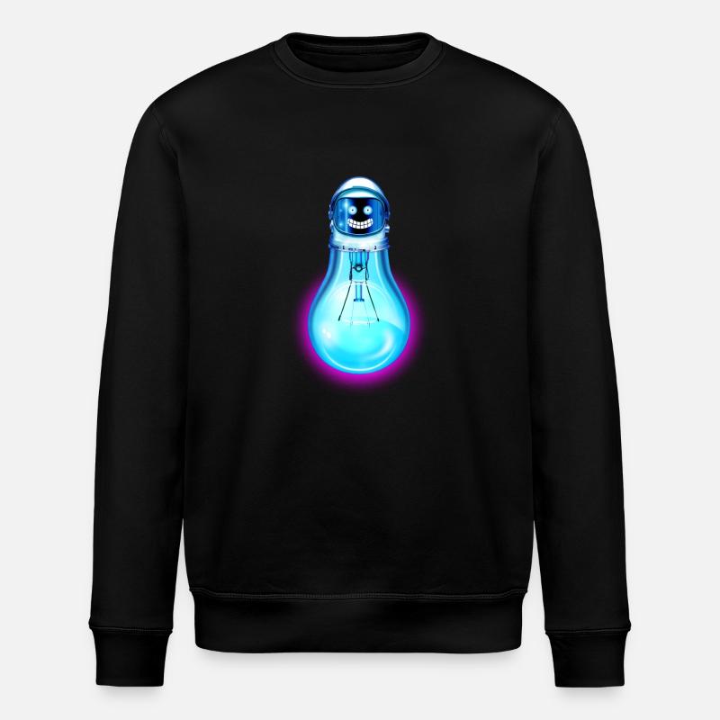 ASTROBULB - Stanley/Stella Unisex Bio-Sweatshirt ROLLER - Schwarz