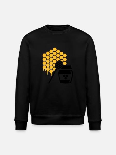 Honig - Stanley/Stella Unisex Bio-Sweatshirt ROLLER - Schwarz