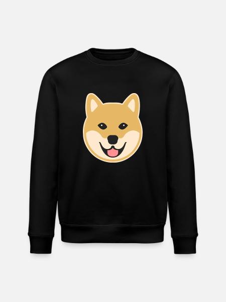 Shiba Inu - Stanley/Stella ROLLER Unisex Organic Sweatshirt - black
