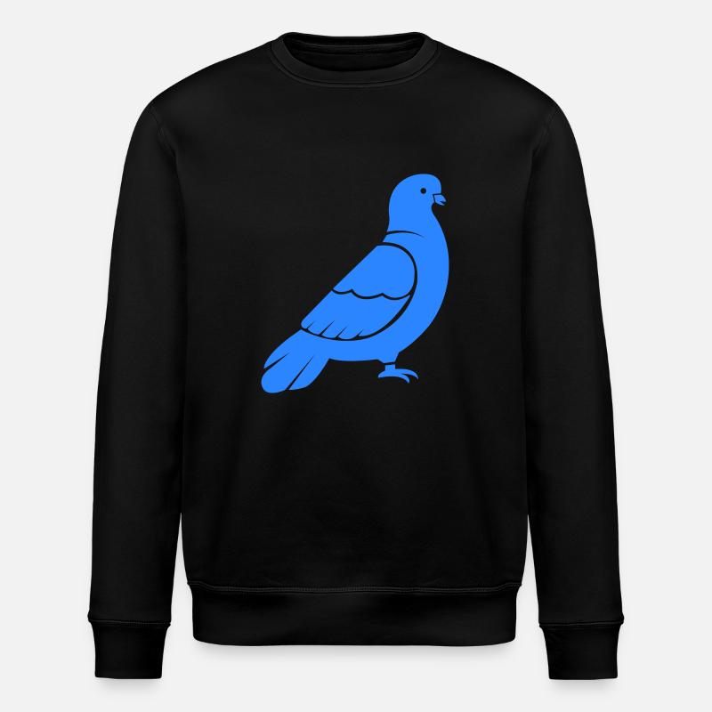 taube - Stanley/Stella Unisex Bio-Sweatshirt ROLLER - Schwarz