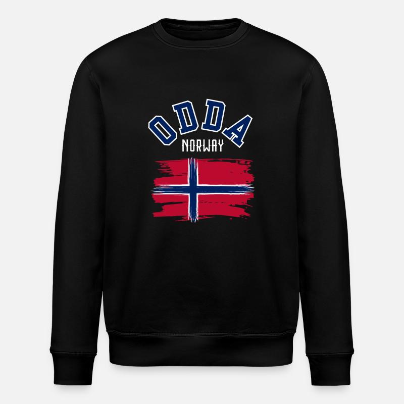 Odda Norway - Stanley/Stella ROLLER Unisex Organic Sweatshirt - black