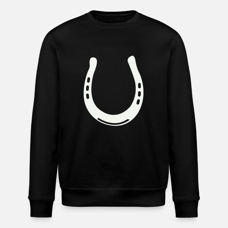 hufeisen - Stanley/Stella Unisex Bio-Sweatshirt ROLLER - Schwarz