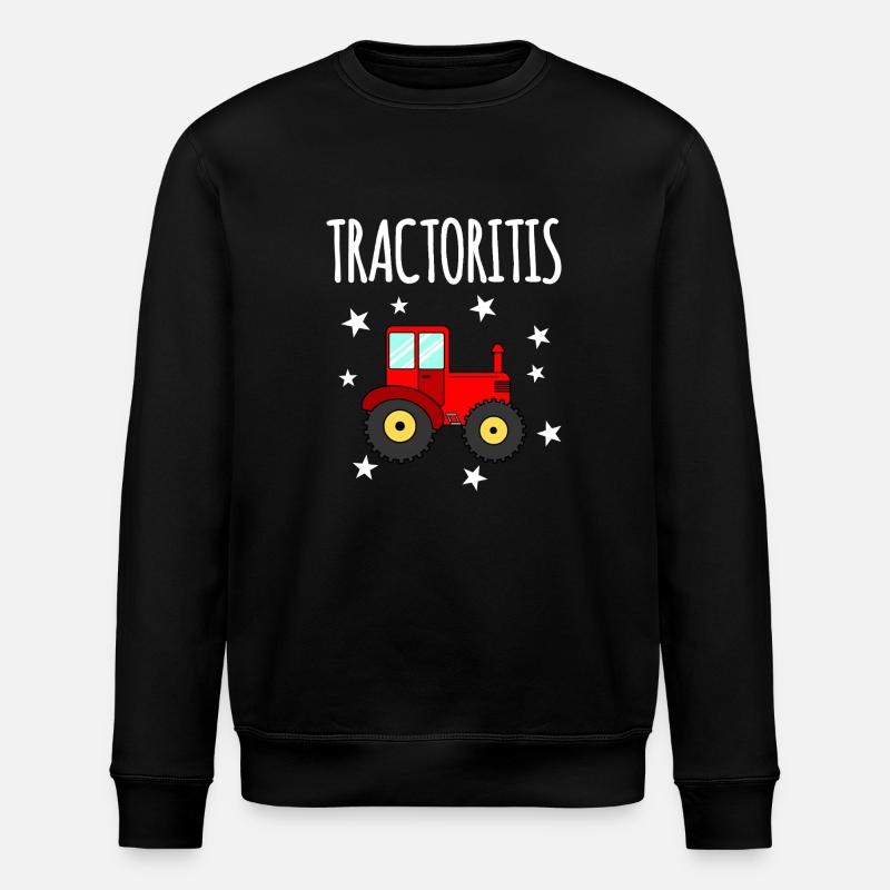Tractoritis - Stanley/Stella ROLLER Unisex Organic Sweatshirt - black