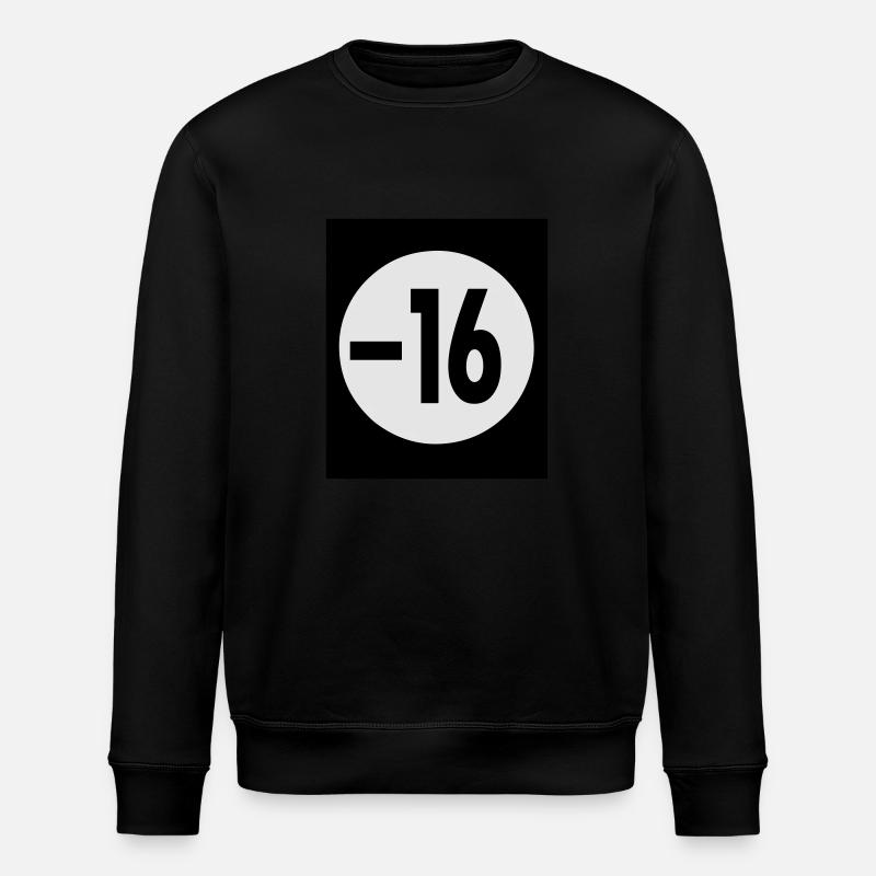 -16 ans - Sweat bio ROLLER Stanley/Stella Unisexe - noir