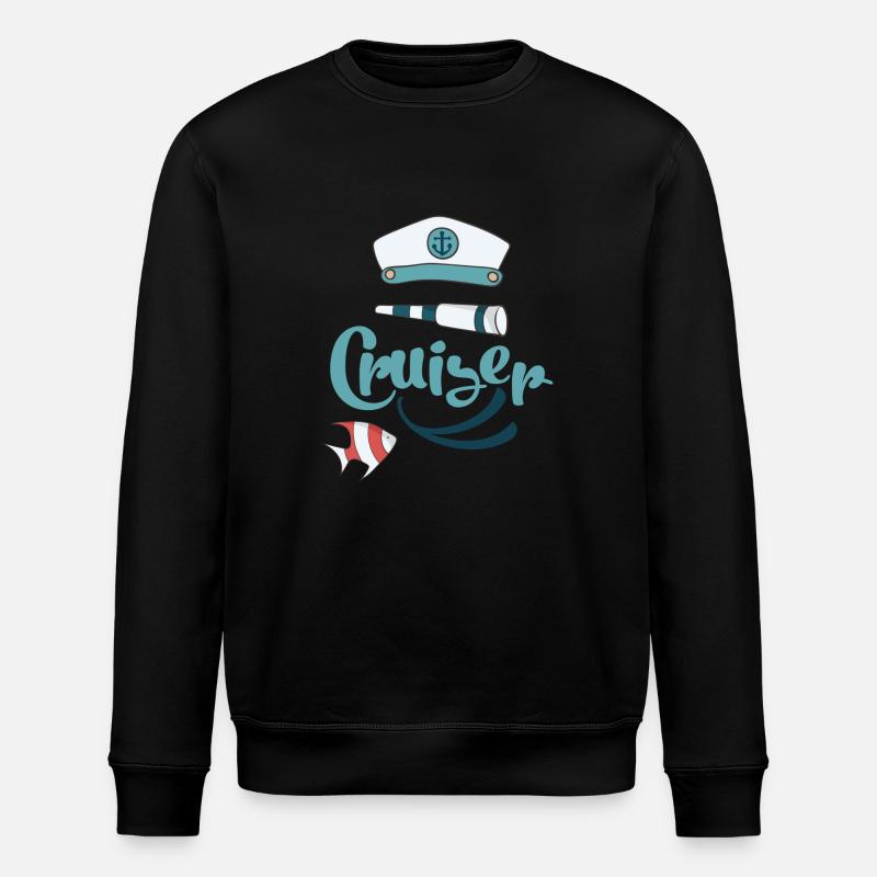 croisière - Sweat bio ROLLER Stanley/Stella Unisexe - noir