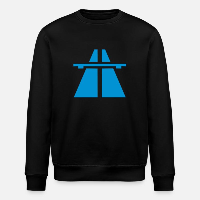 Autobahn - Stanley/Stella Unisex Bio-Sweatshirt ROLLER - Schwarz