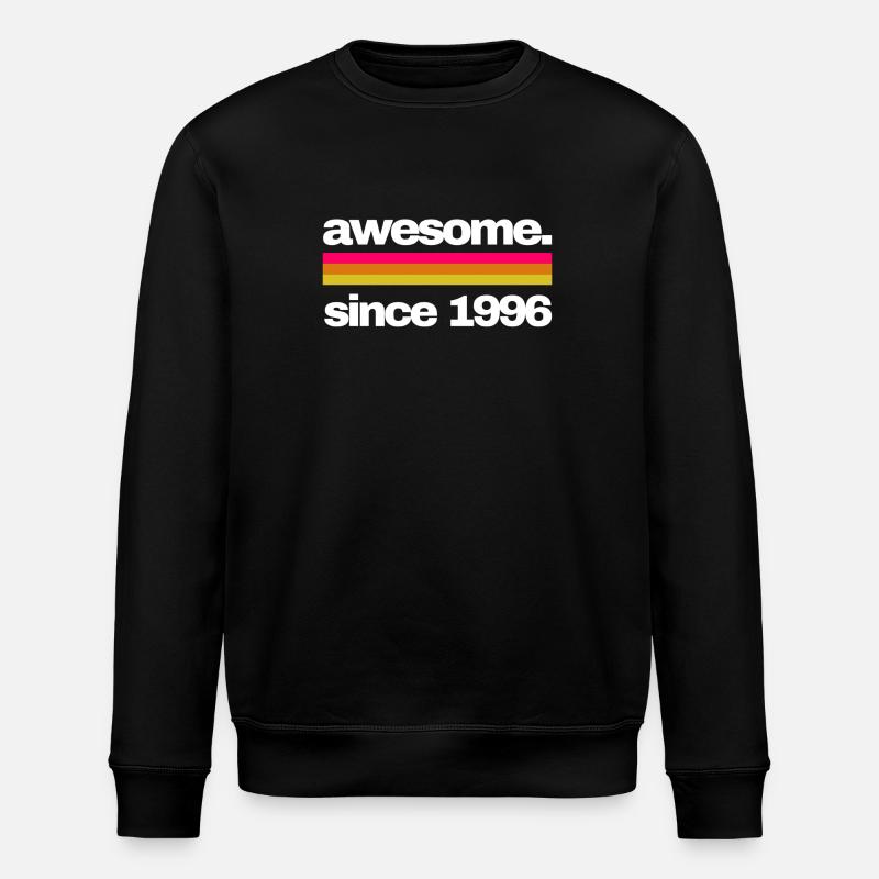 awesome since 1996 - Stanley/Stella Unisex Bio-Sweatshirt ROLLER - Schwarz