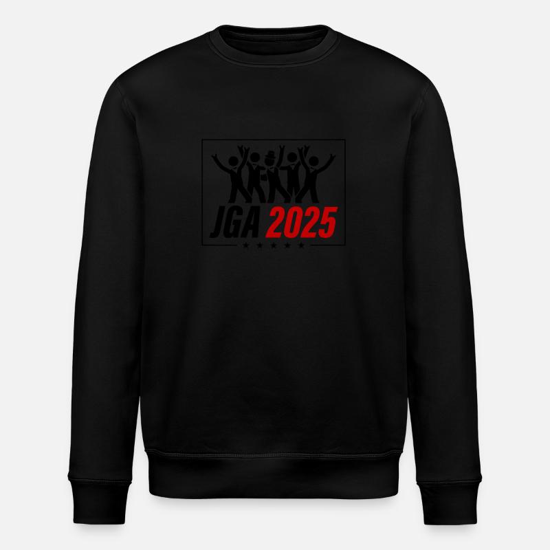 Junggesellenabschied 2025 Jga - Stanley/Stella Unisex Bio-Sweatshirt ROLLER - Schwarz