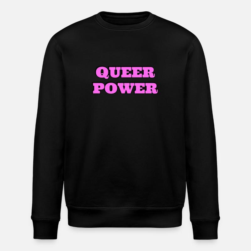 Pouvoir queer - Sweat bio ROLLER Stanley/Stella Unisexe - noir