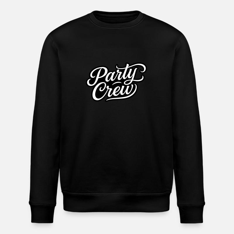 Party Crew - Stanley/Stella ROLLER Unisex Organic Sweatshirt - black