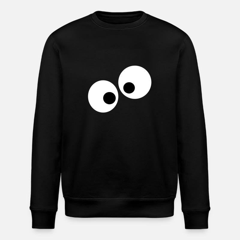 yeux - Sweat bio ROLLER Stanley/Stella Unisexe - noir