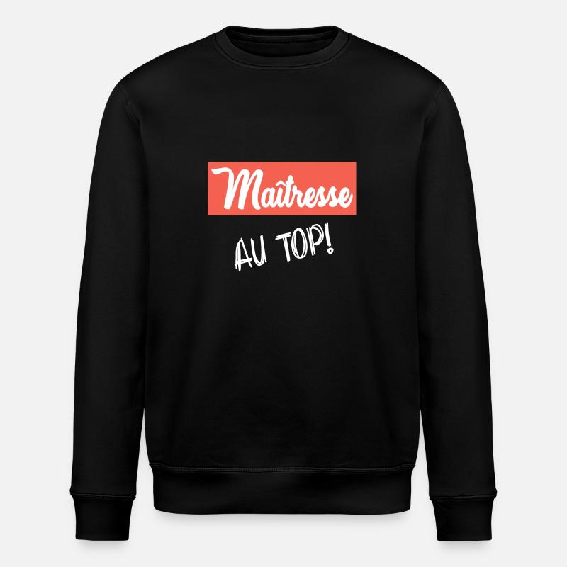 GELIEBTE - Stanley/Stella Unisex Bio-Sweatshirt ROLLER - Schwarz