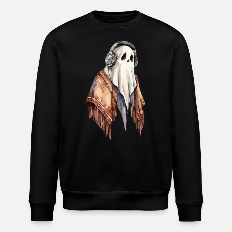 Music Ghost Alternative - Sweat bio ROLLER Stanley/Stella Unisexe - noir