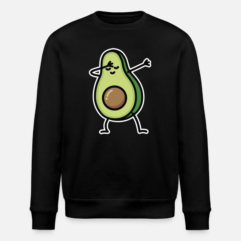 Avocado dab dabbing - Sweat bio ROLLER Stanley/Stella Unisexe - noir