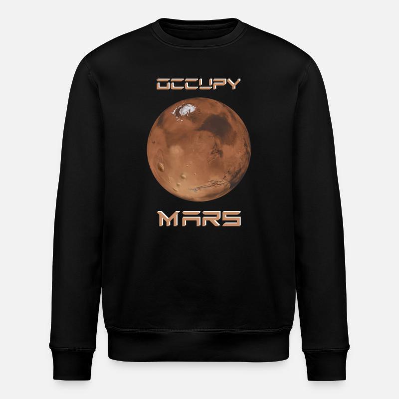 Occupy Mars - Sweat bio ROLLER Stanley/Stella Unisexe - noir