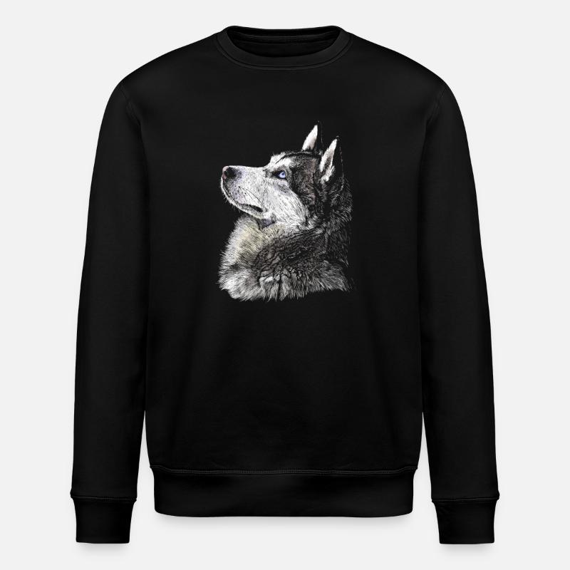 Husky - Sweat bio ROLLER Stanley/Stella Unisexe - noir