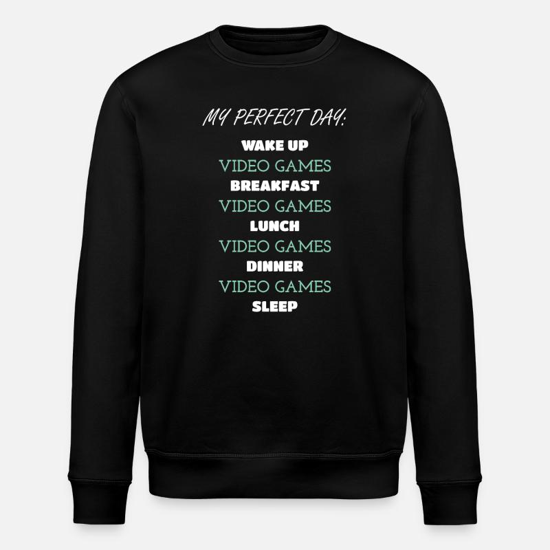 Gaming Lifestyle Citation Imprimer - Sweat bio ROLLER Stanley/Stella Unisexe - noir