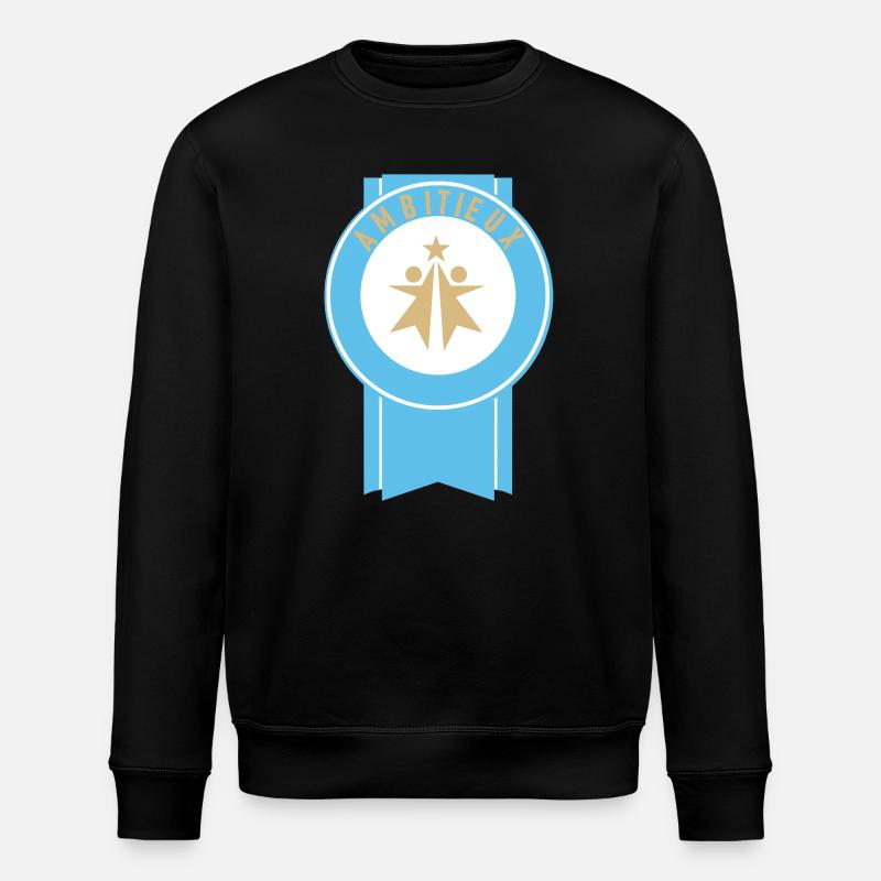 Ambitieux  - Sweat bio ROLLER Stanley/Stella Unisexe - noir