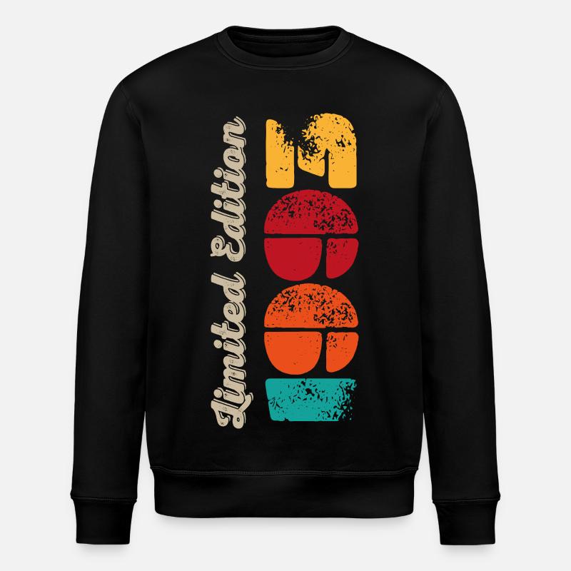 Millésime 1993 - Sweat bio ROLLER Stanley/Stella Unisexe - noir
