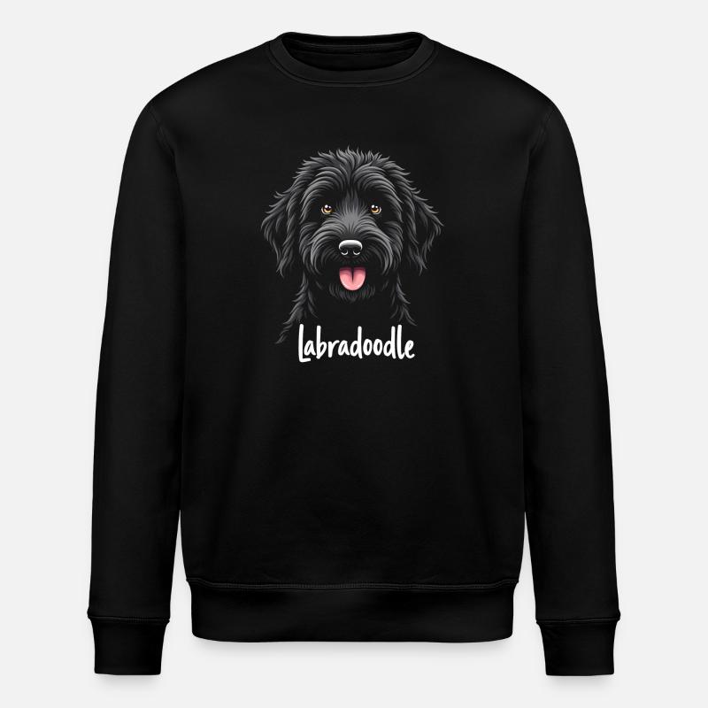 Labradoodle Amitié - Sweat bio ROLLER Stanley/Stella Unisexe - noir