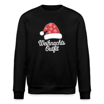 Tenue de Noël Noël Noël - Sweat bio ROLLER Stanley/Stella Unisexe - noir - Devant - Nik (191cm)