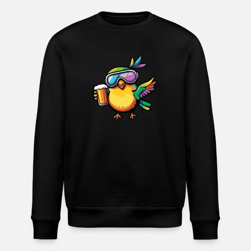 Hummingbird Bird Après-Ski Bière - Sweat bio ROLLER Stanley/Stella Unisexe - noir
