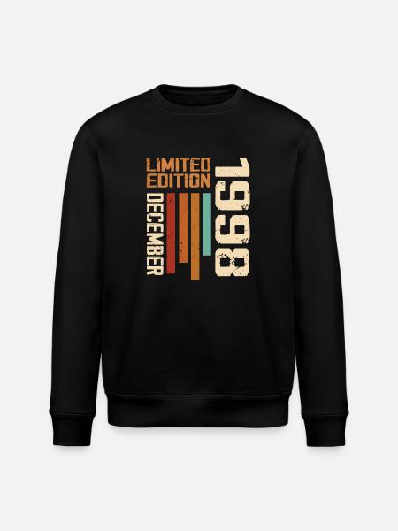 December 1998 - 1998 December - Stanley/Stella ROLLER Unisex Organic Sweatshirt - black