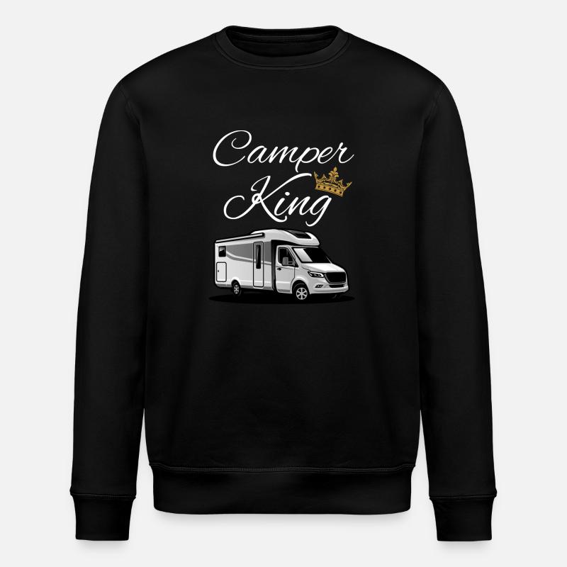 Roi du camping-car-Roi du camping-car - Sweat bio ROLLER Stanley/Stella Unisexe - noir
