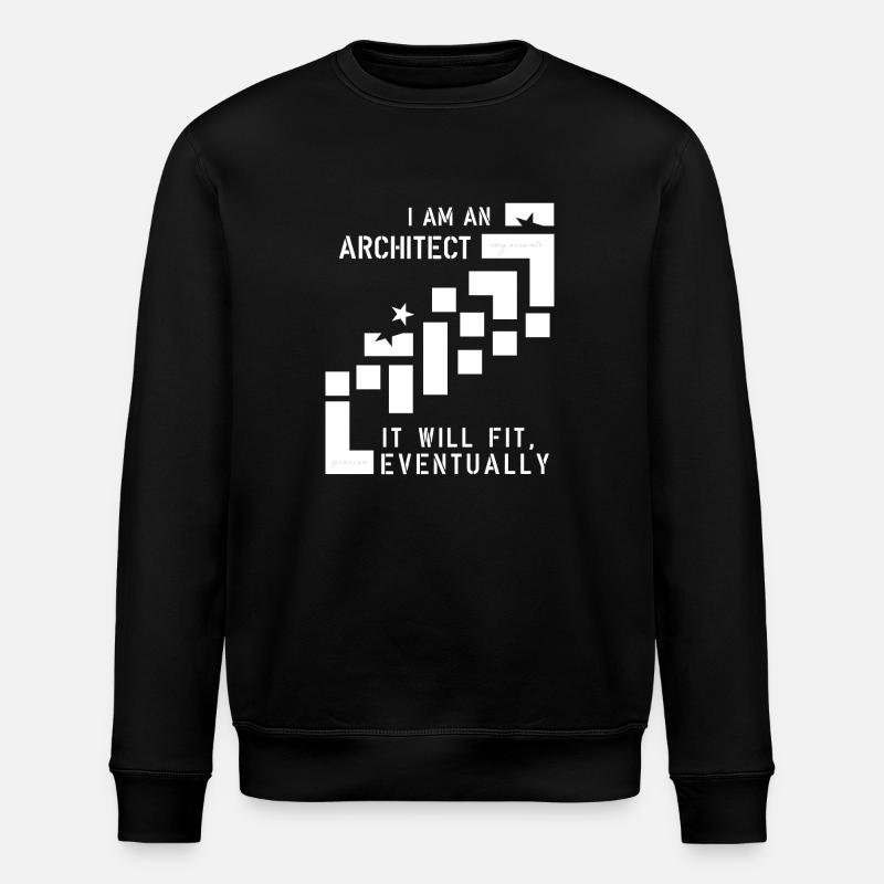 Architecte - Sweat bio ROLLER Stanley/Stella Unisexe - noir