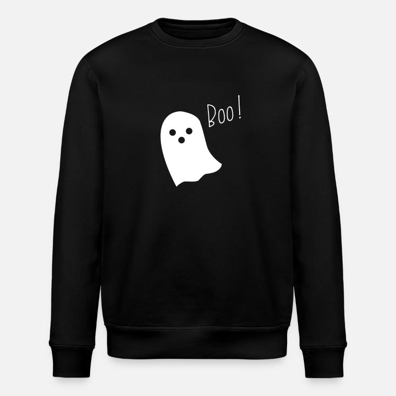 Fantôme boo - Sweat bio ROLLER Stanley/Stella Unisexe - noir