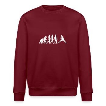 table de ping-pong cadeau tt le tennis évolution - Sweat bio ROLLER Stanley/Stella Unisexe - bordeaux - Devant - Nik (191cm)