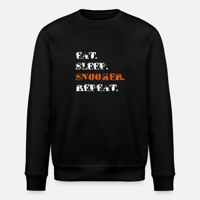 snooker - Stanley/Stella Unisex Bio-Sweatshirt ROLLER - Schwarz