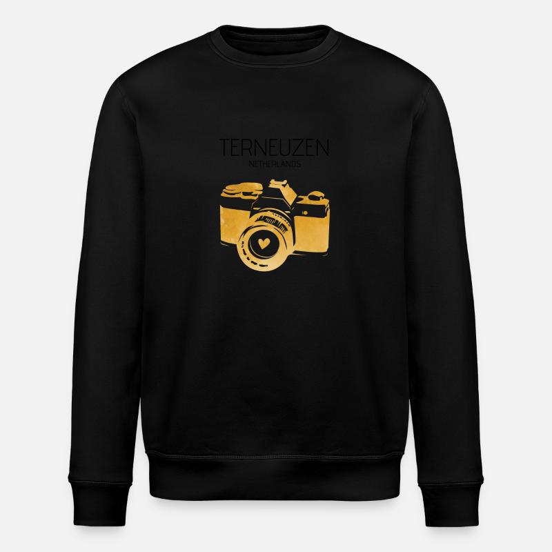 Caméra Terneuzen Pays-Bas - Sweat bio ROLLER Stanley/Stella Unisexe - noir