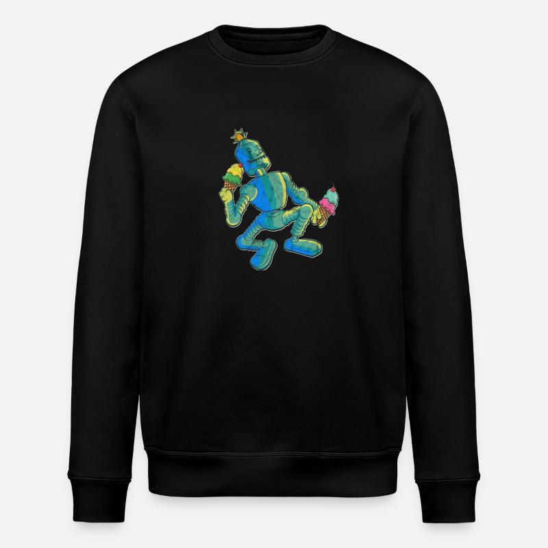 Enfants de glace Robot - Sweat bio ROLLER Stanley/Stella Unisexe - noir