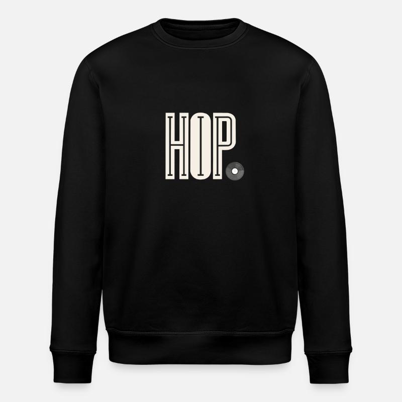 hip hop - Stanley/Stella Unisex Bio-Sweatshirt ROLLER - Schwarz