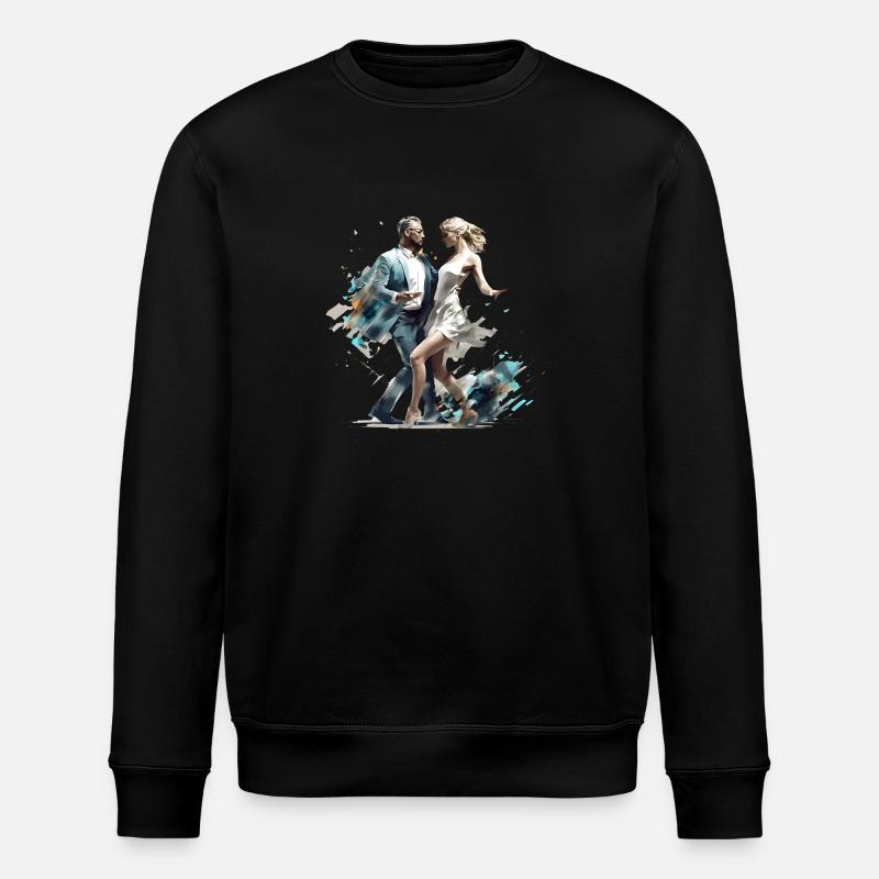 Danser est amusant - Sweat bio ROLLER Stanley/Stella Unisexe - noir