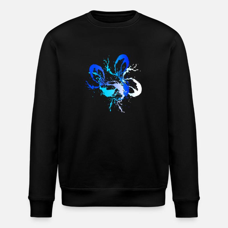 Wasser - Stanley/Stella Unisex Bio-Sweatshirt ROLLER - Schwarz