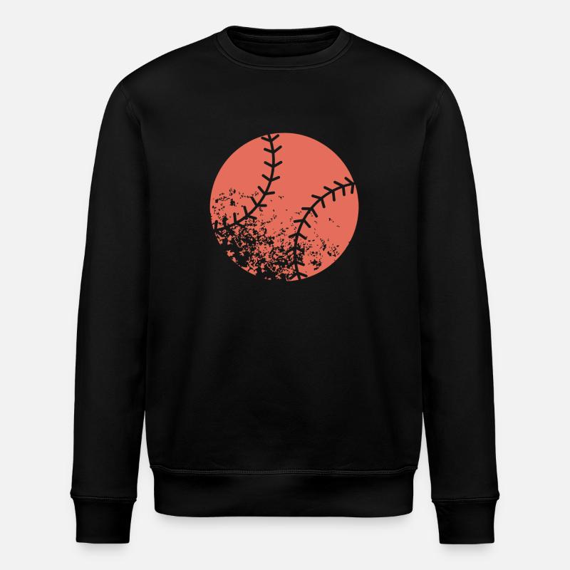 Base-ball - Sweat bio ROLLER Stanley/Stella Unisexe - noir