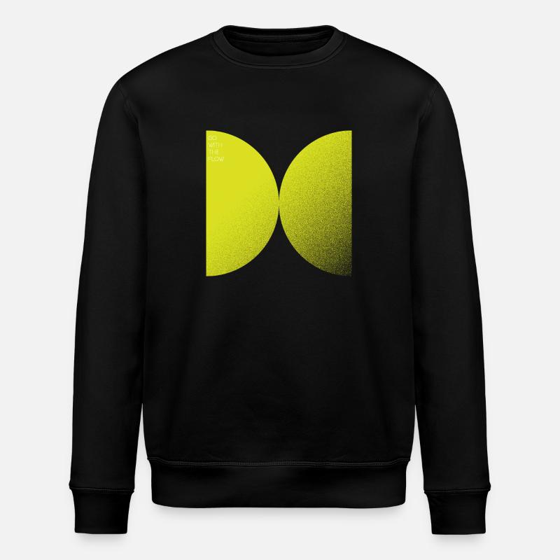 Jaune - Sweat bio ROLLER Stanley/Stella Unisexe - noir