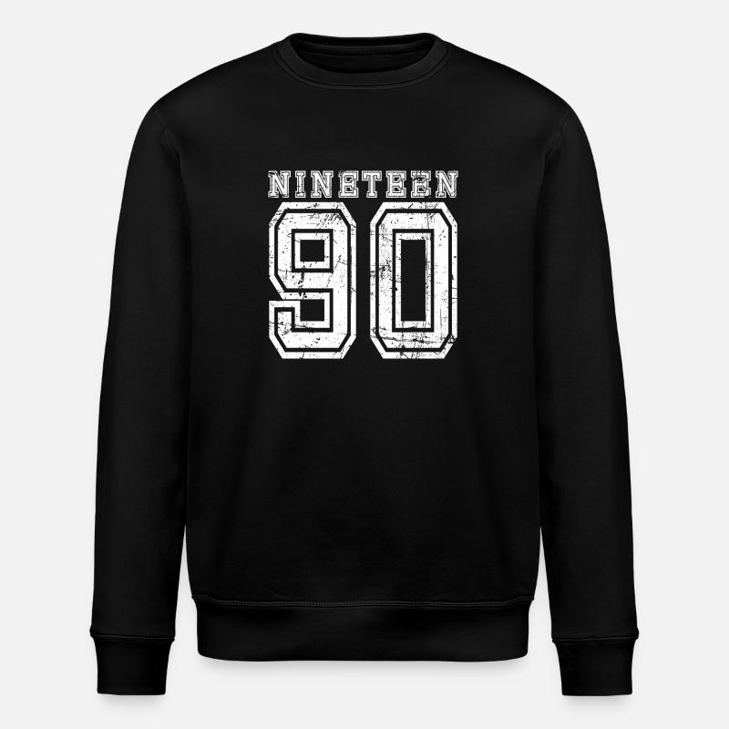 NINETEEN 1990 - Stanley/Stella ROLLER Unisex Organic Sweatshirt - black