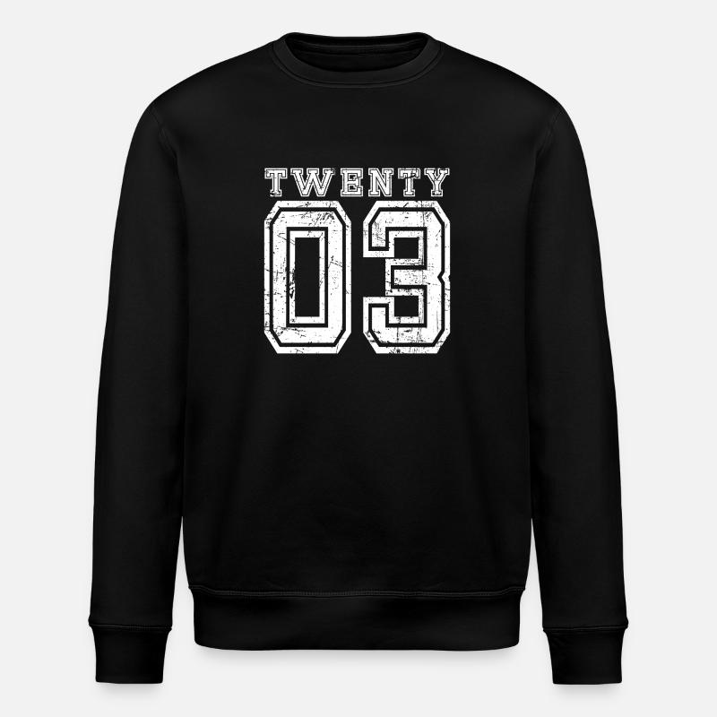 Twenty 2003 - Stanley/Stella Unisex Bio-Sweatshirt ROLLER - Schwarz
