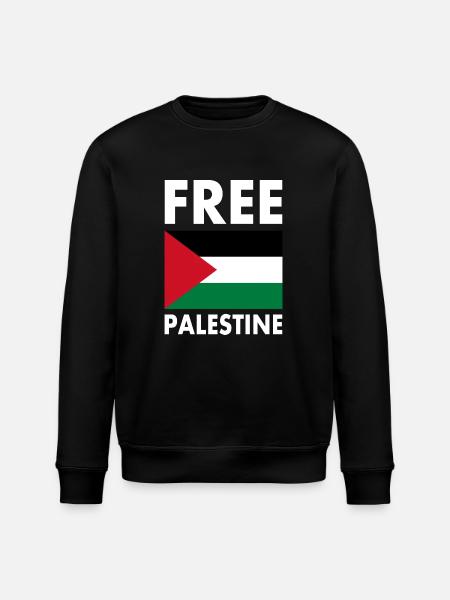 Free palestine - Stanley/Stella økologisk unisex-sweatshirt ROLLER - sort