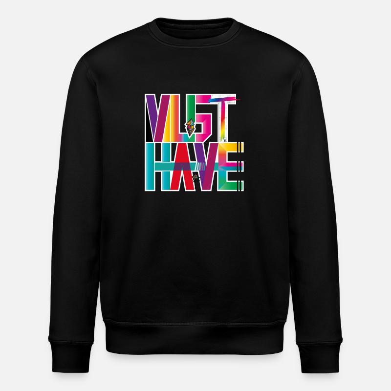 Must-Have - Stanley/Stella Unisex Bio-Sweatshirt ROLLER - Schwarz