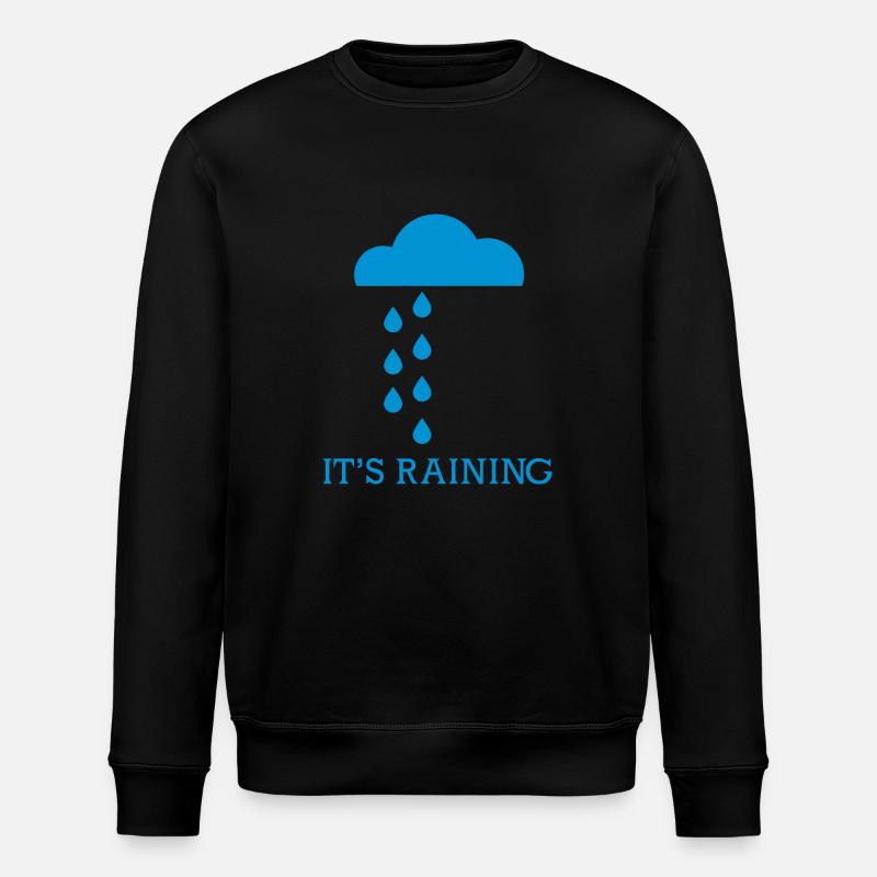 it's raining - Sweat bio ROLLER Stanley/Stella Unisexe - noir