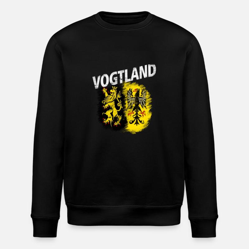 Vogtland - Stanley/Stella Unisex Bio-Sweatshirt ROLLER - Schwarz